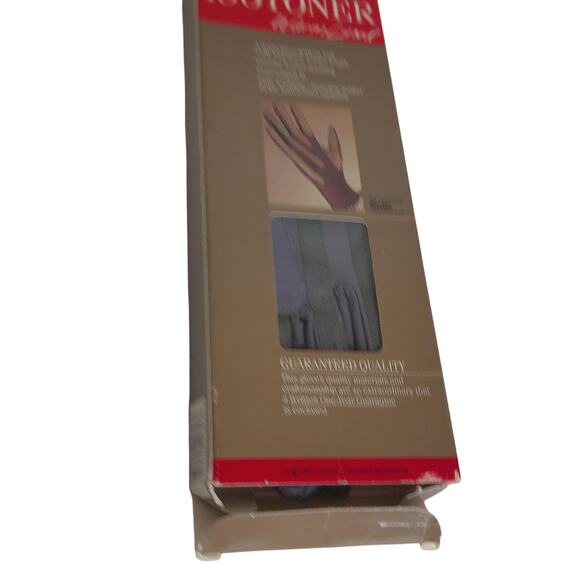 Vintage Isotoner Womens Grey Warm Lined Gloves One Size Fits 6-8 New - Picture 4 of 7